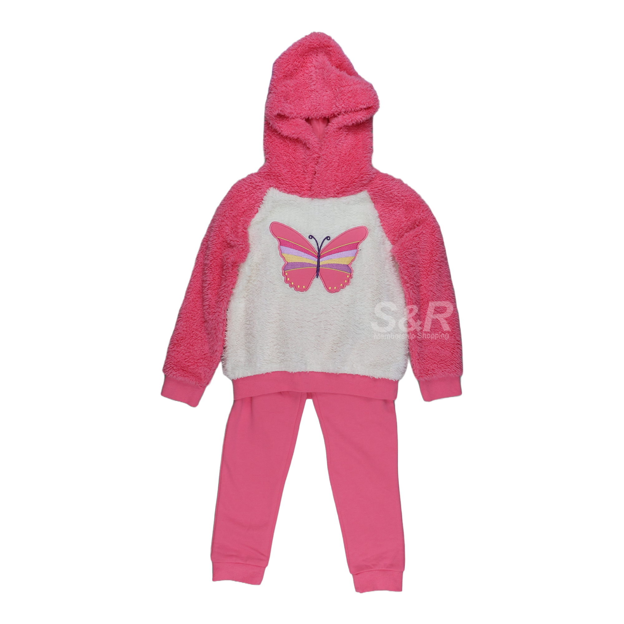 Pekkle Girls Assorted Hoodie 2 pcs Jogger set